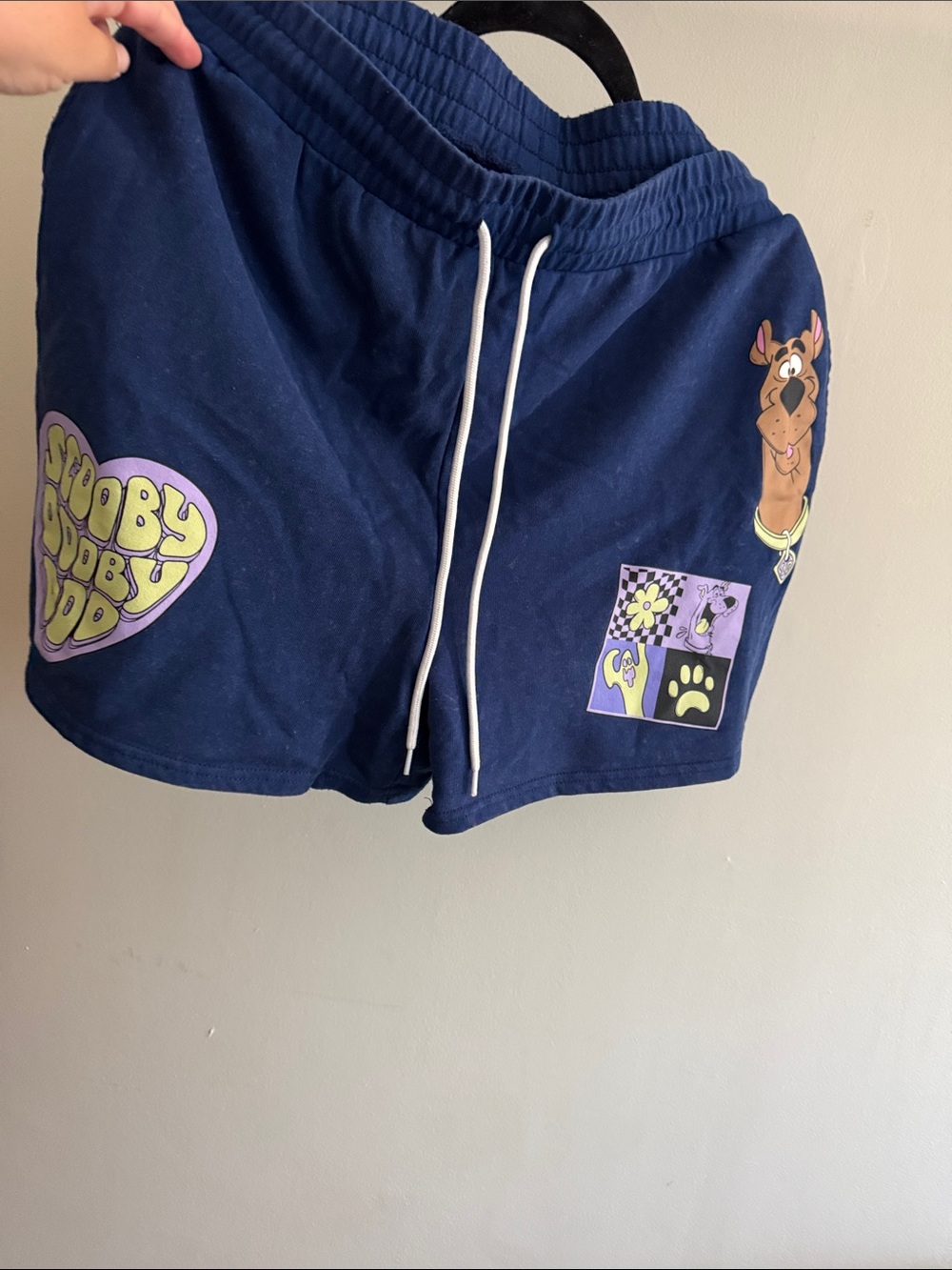 Scooby-Doo Navy Graphic Lounge Shorts XXL